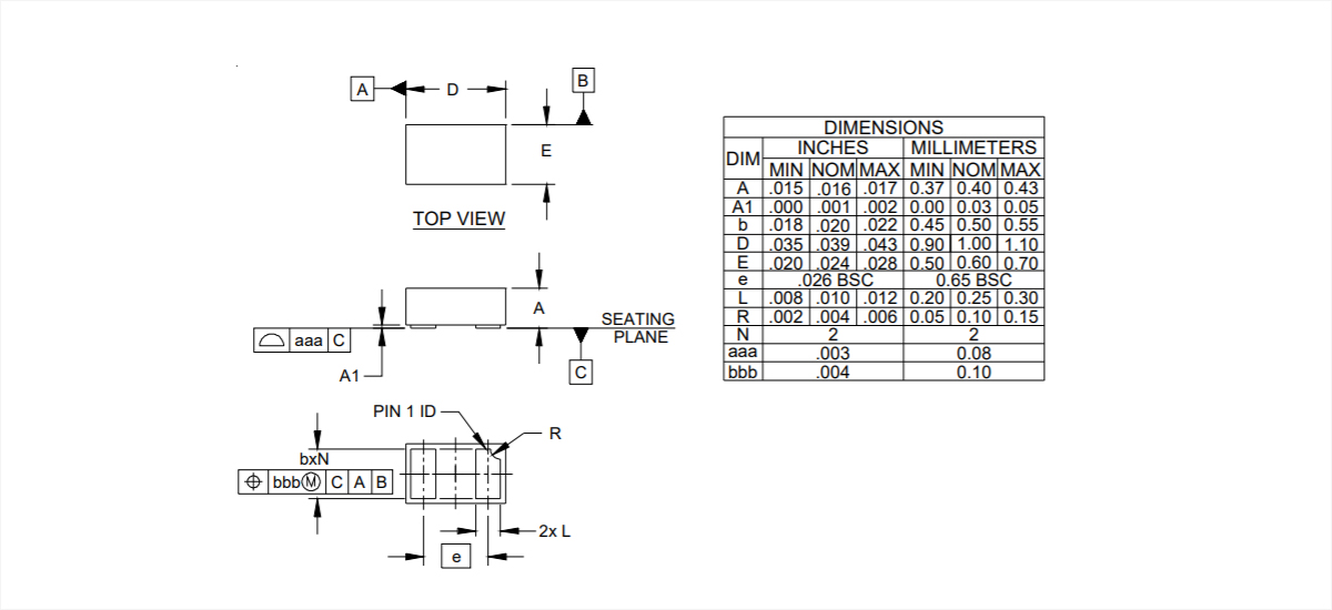 RCLAMP0531T.TCT 外形尺寸